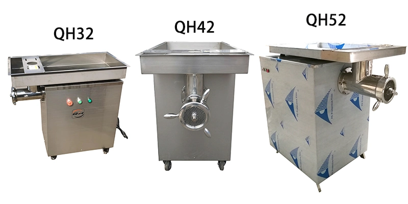 Qh32g Electric Kitchen Equipment Chicken Meat Vegetable Cutting Sausage Making Processing Machine Grinder Mincer Meat Slicer Bowl Chopper