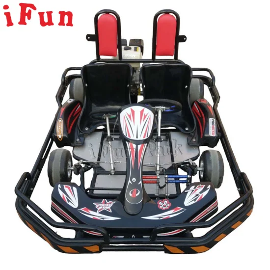 La máquina de juego Go Kart eléctrica más Popular, competición de carreras de coches, Kart Rides, 100cc, 200cc, 270cc, motor Cross Buggy Kart