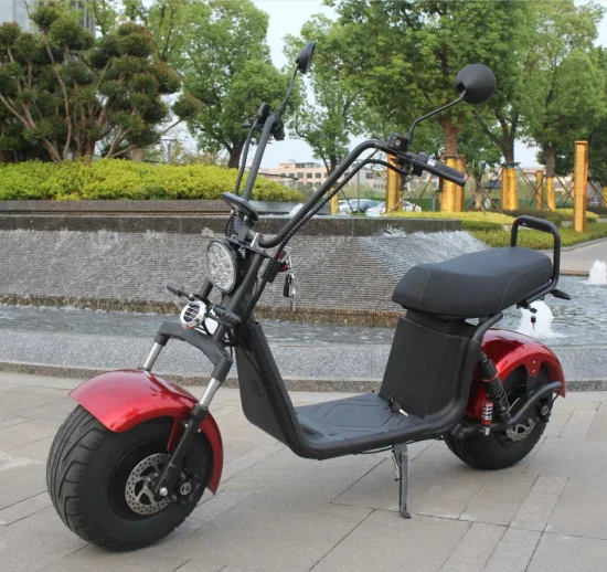 Citycoco 1500W 2000W City Coco Fat Tire Scooter eléctrico 12ah 20ah Batería de largo alcance